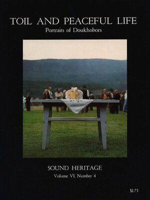 cover image of Toil and a Peaceful Life